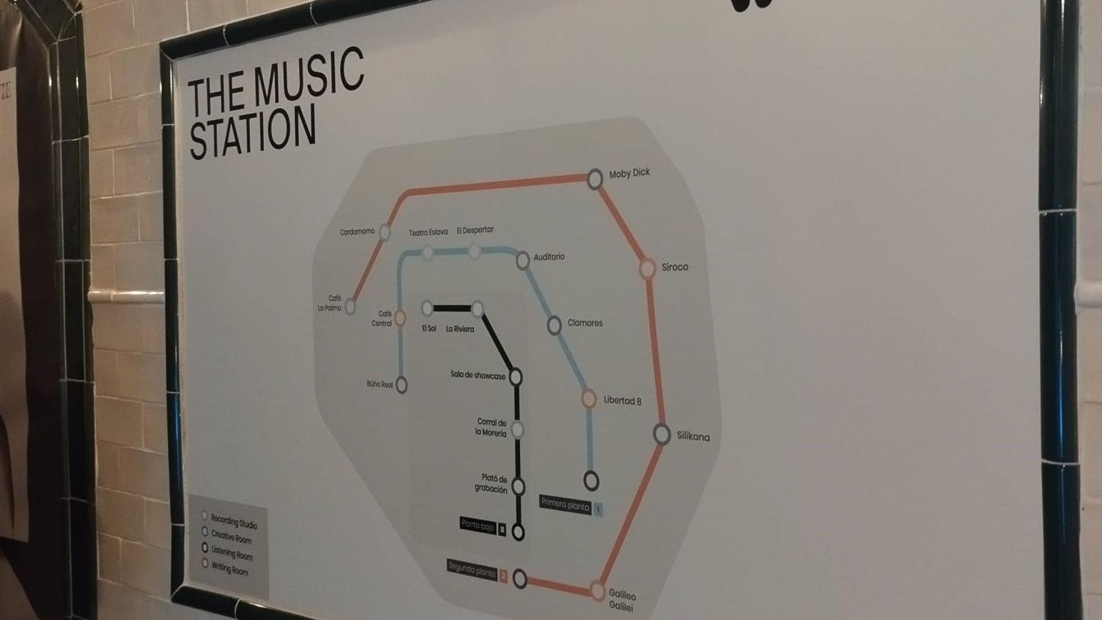 La estación fantasma de Príncipe Pío renace como un innovador espacio musical