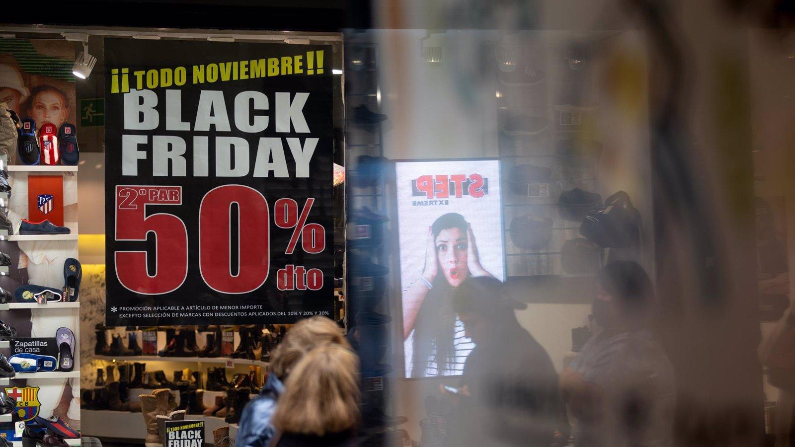 La mayoría de los españoles limitará su gasto en Black Friday a 200 euros