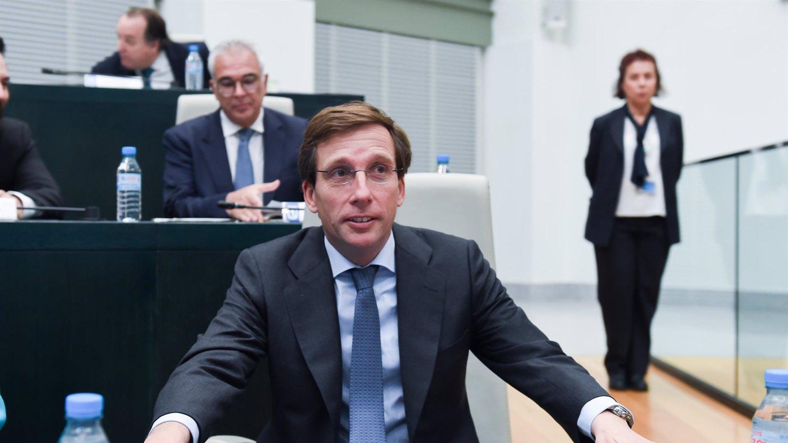 Almeida acusa a Más Madrid de ser parte de una "trama mafiosa" vinculada al Gobierno