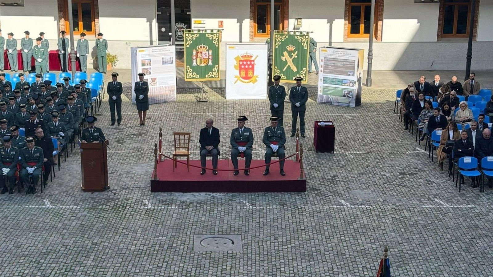 La UPROSE de la Guardia Civil celebra 25 años de servicio en Madrid