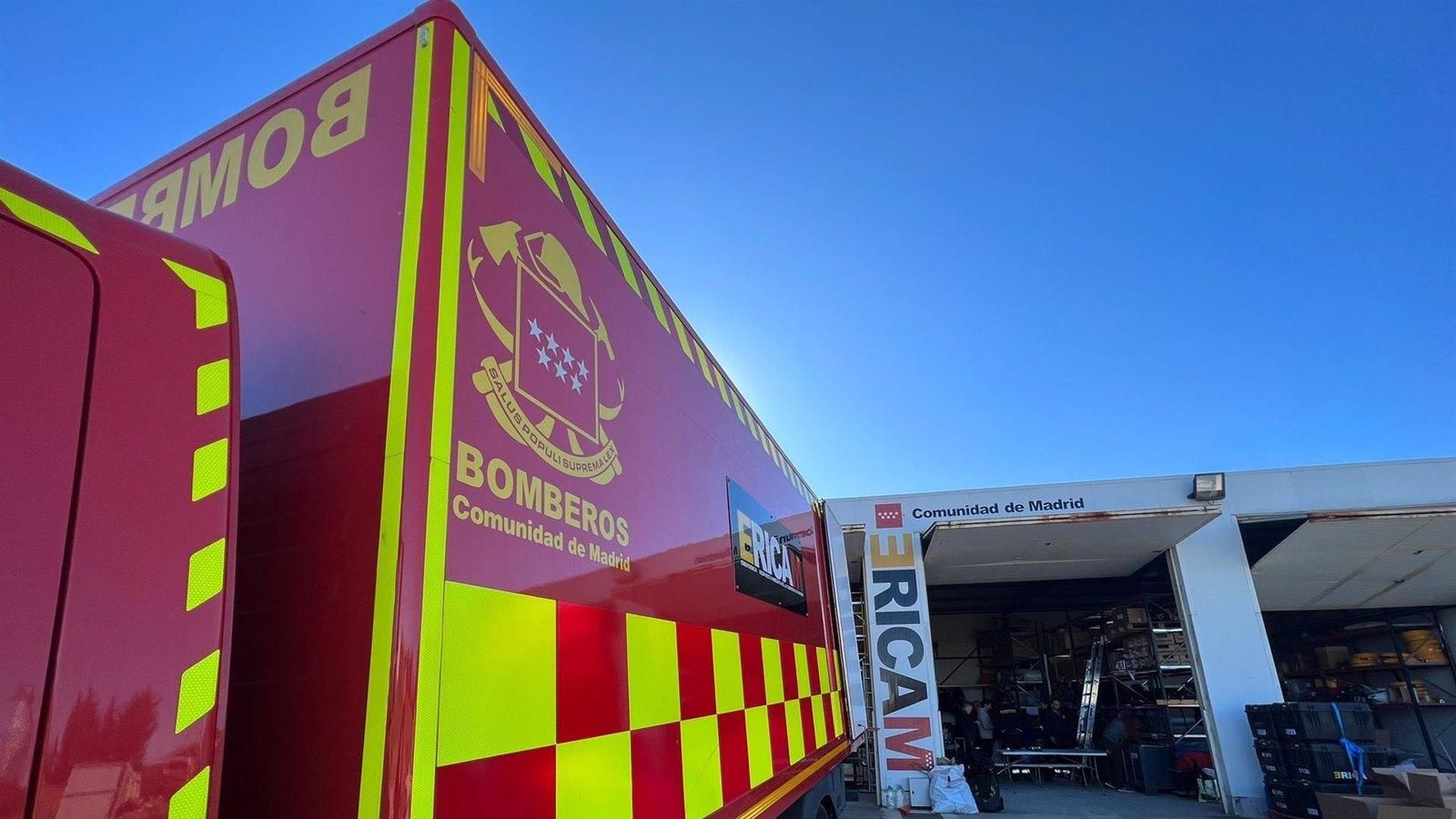 Rescatan a un hombre con fractura de cadera cerca del embalse de El Vellón