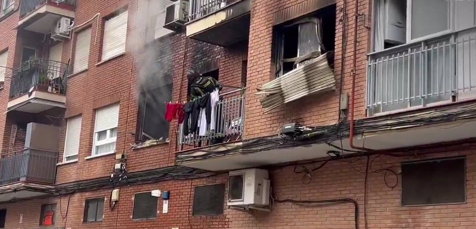 Incendio en Carabanchel: 23 afectados por inhalación de humo