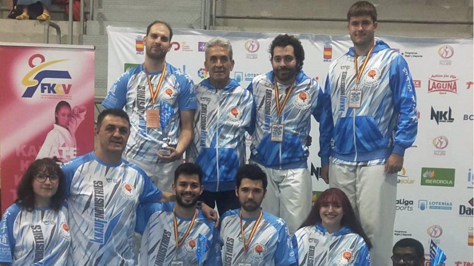 Éxito del club Tomás Herrero de Torrejón en el Campeonato de España de kárate adaptado