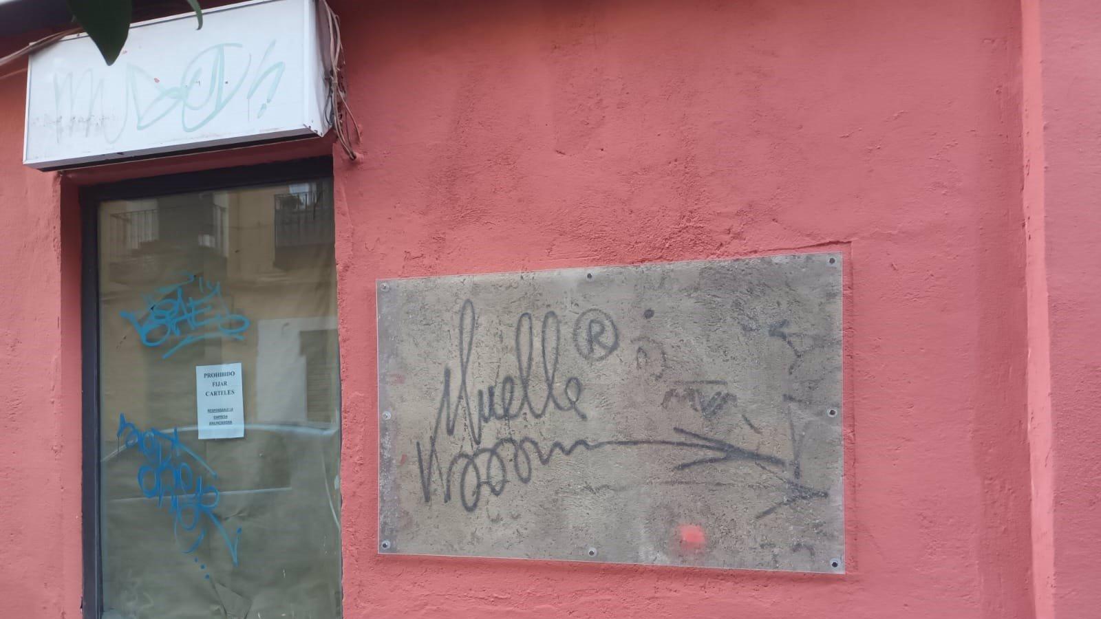 Concluye la restauración del grafiti de Muelle en Latina