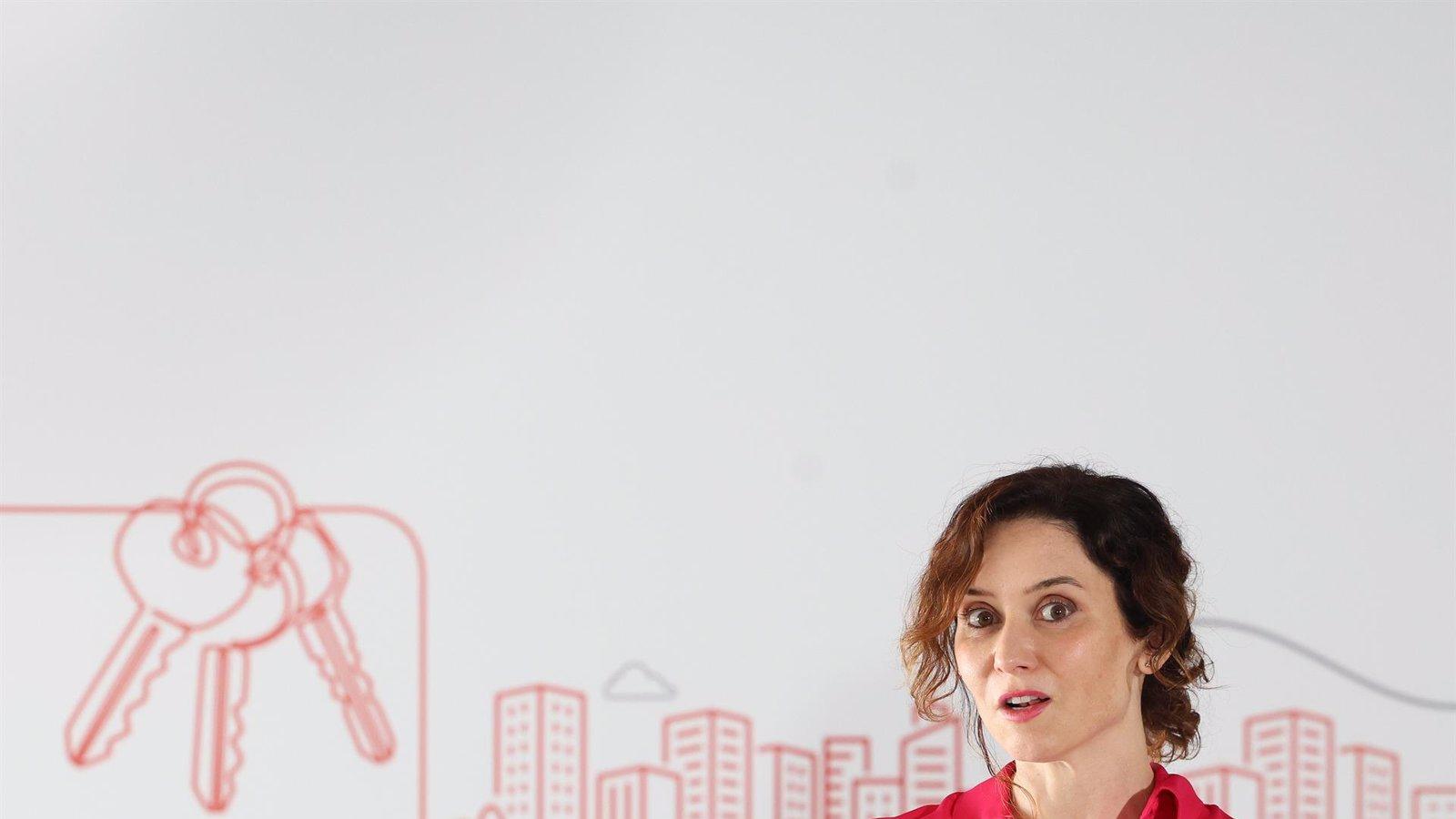 Ayuso denuncia un "Congreso del odio" del PSOE-M centrado en su "destrucción personal"