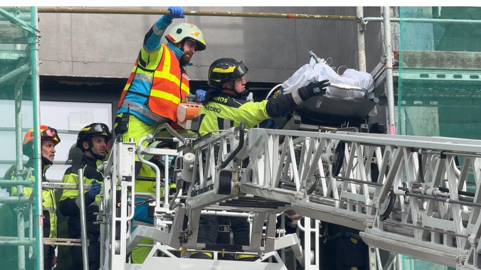 Un obrero de 73 años resulta herido grave tras caer de un edificio en construcción en el barrio del Pilar