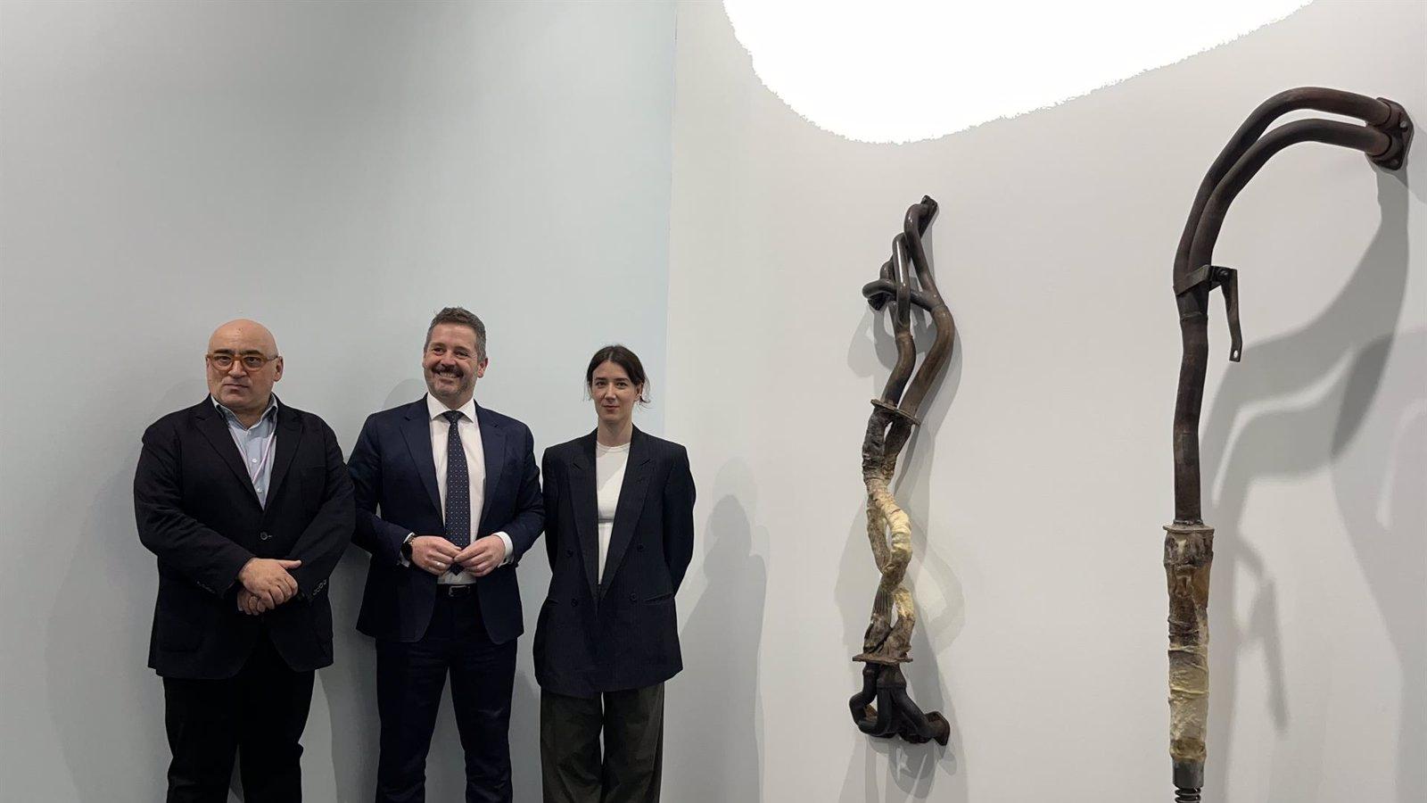Mónica Mays ganadora del Premio Arco 2025 por sus obras 'Exhausted disbelief' y 'Hermes'