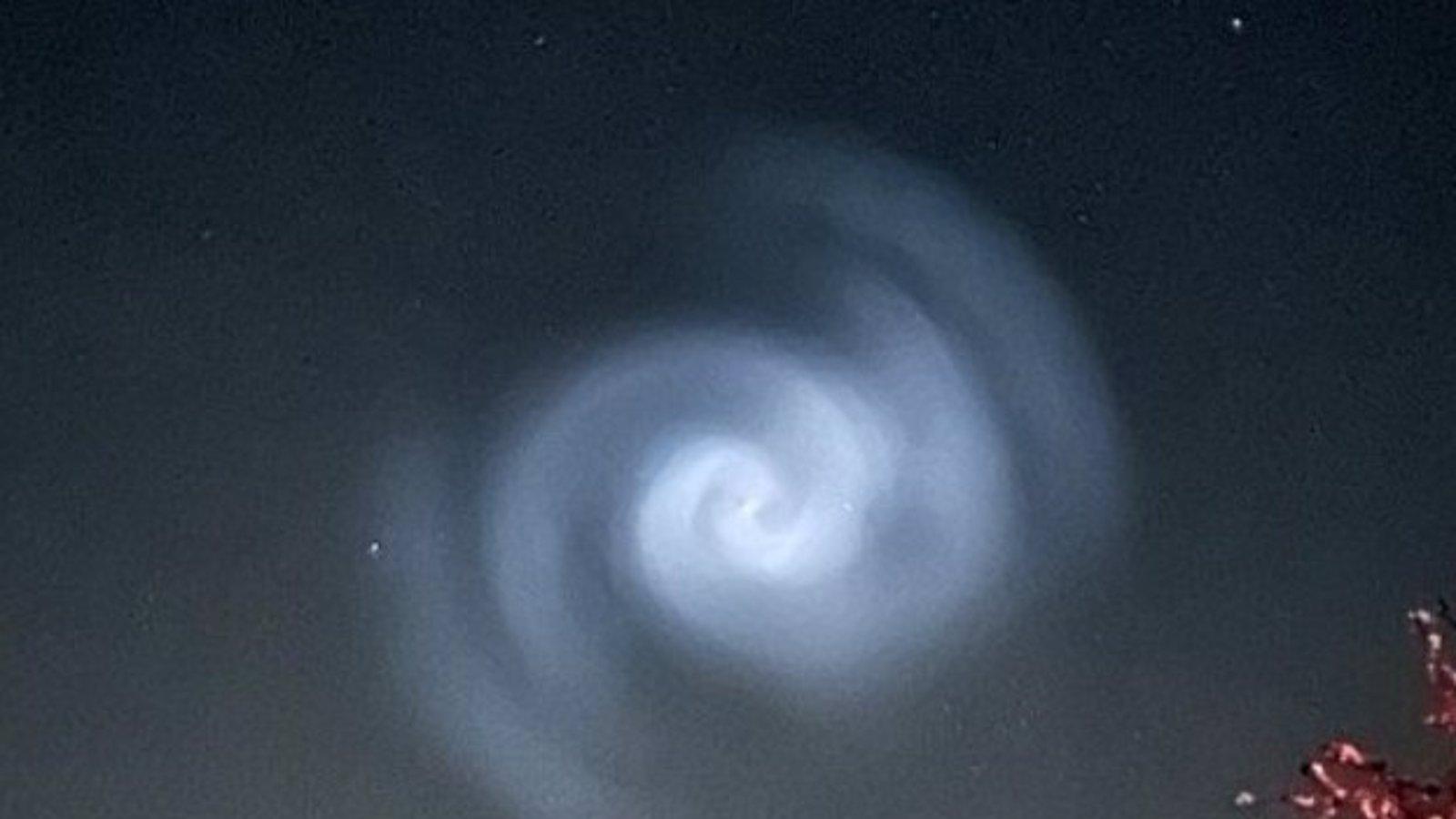 SpaceX provoca un espectáculo celeste visible en toda Europa