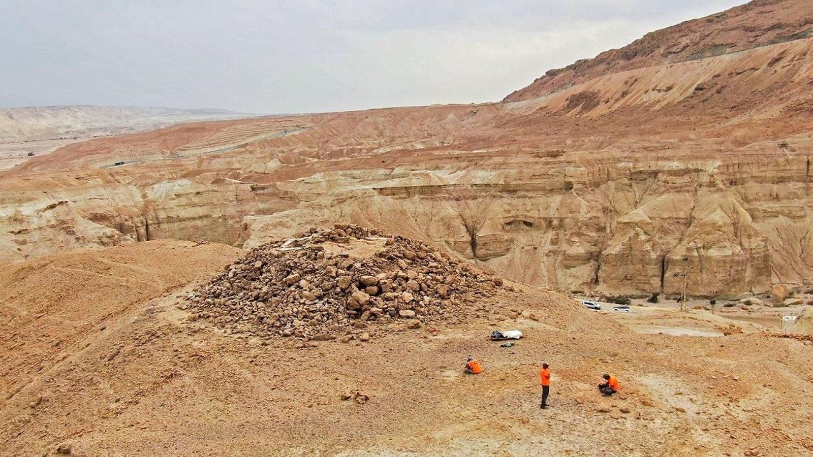 Descubren una pirámide en Judea con importantes hallazgos arqueológicos