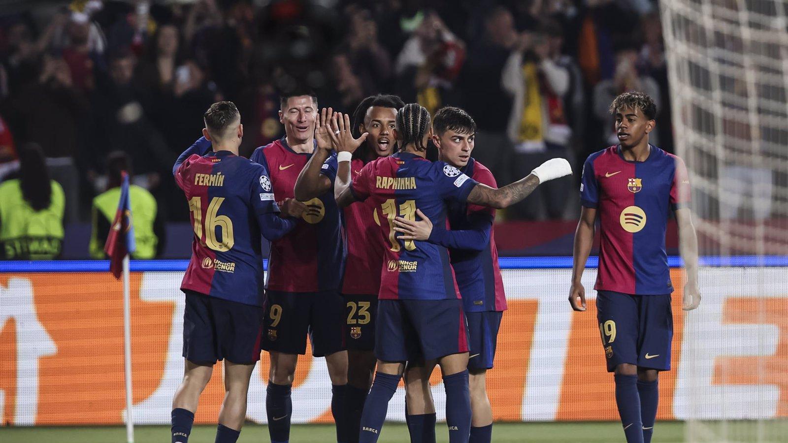 Victoria contundente del FC Barcelona frente al Borussia Dortmund por 4-0
