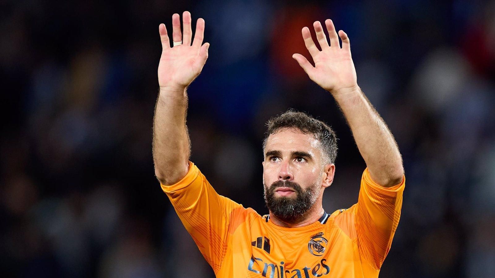 Carvajal anima al madridismo a 