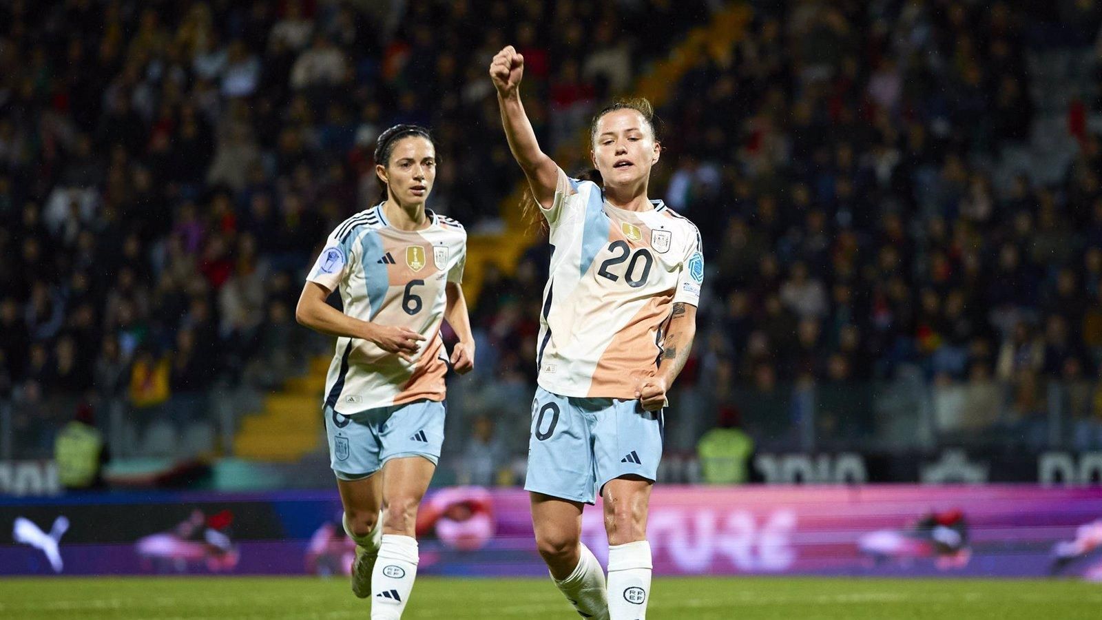 Claudia Pina confía en la victoria del equipo en su próximo partido en Vigo