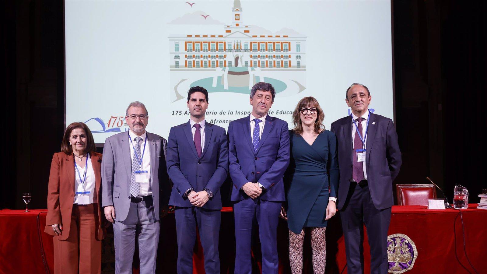 La Comunidad de Madrid celebra los 175 años de la Inspección Educativa