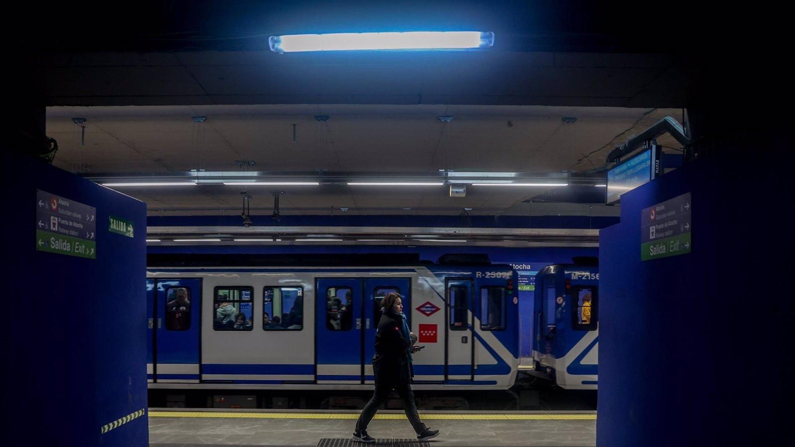 El uso del Metro crece un 1,5% en febrero mientras los viajes en autobús de la EMT se estancan