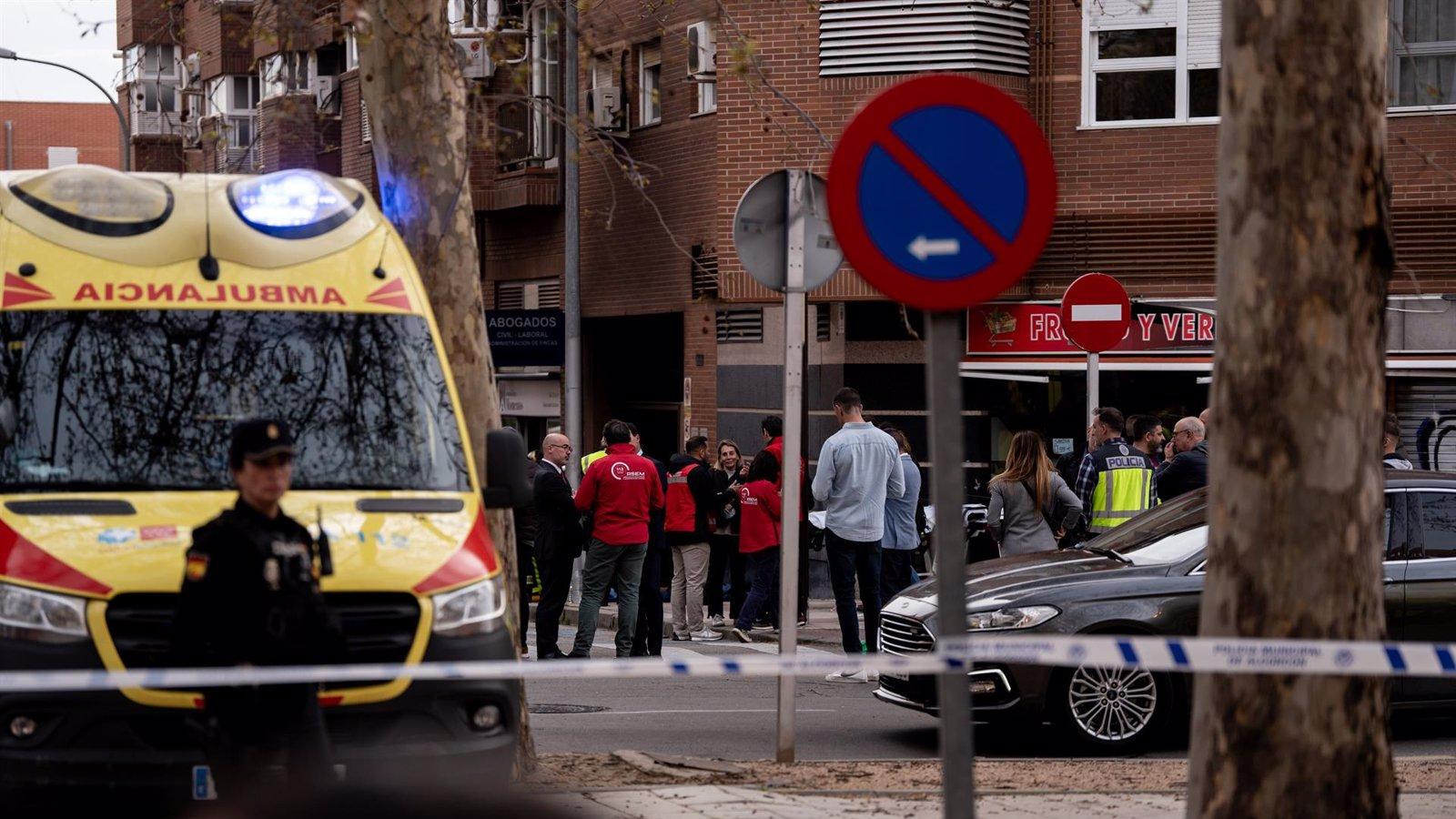El fuego en el aparcamiento de Alcorcón comenzó tras una explosión provocada por un choque entre vehículos
