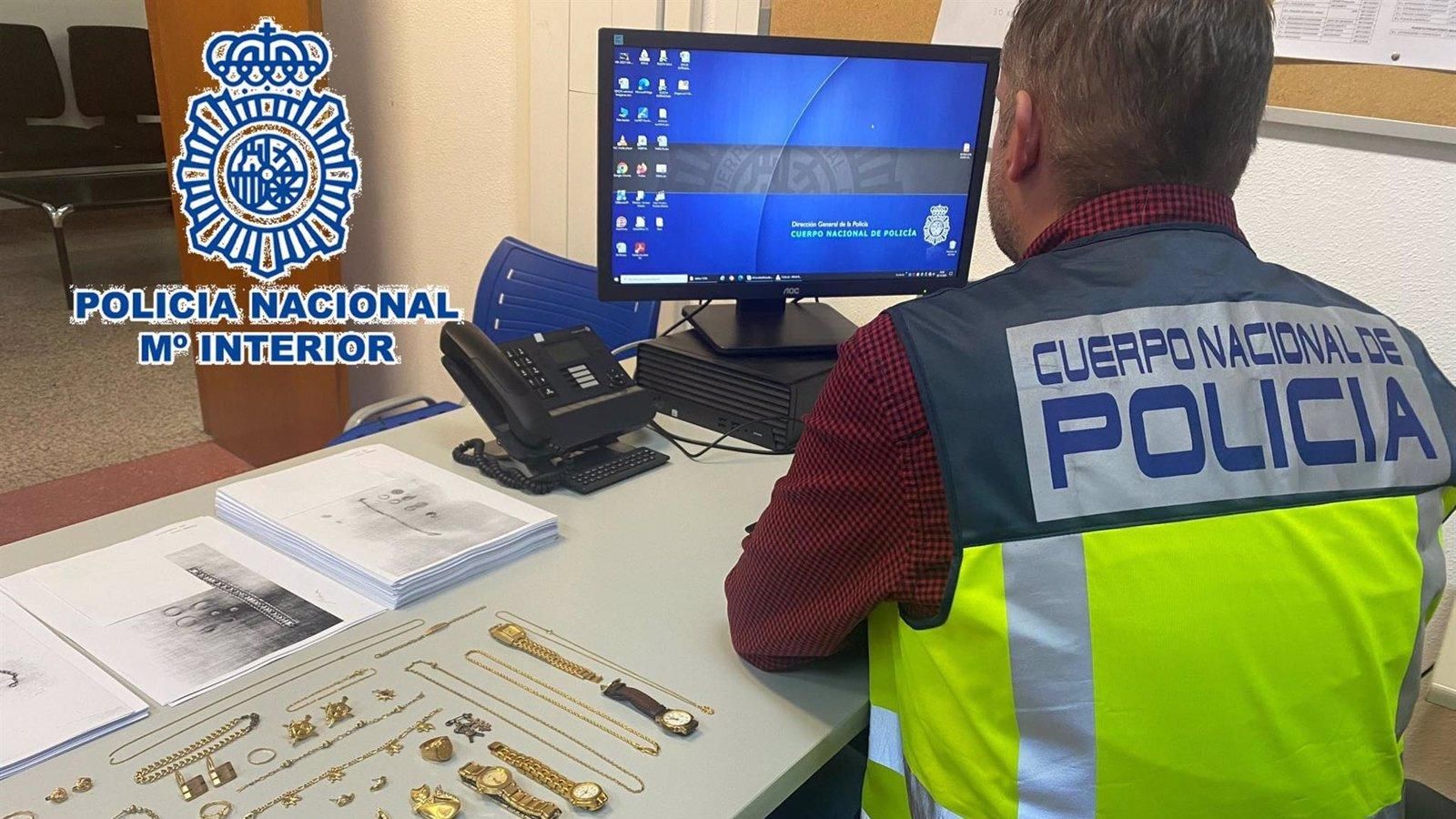 Cuatro mujeres detenidas por robo de joyas en domicilios de la Comunidad de Madrid