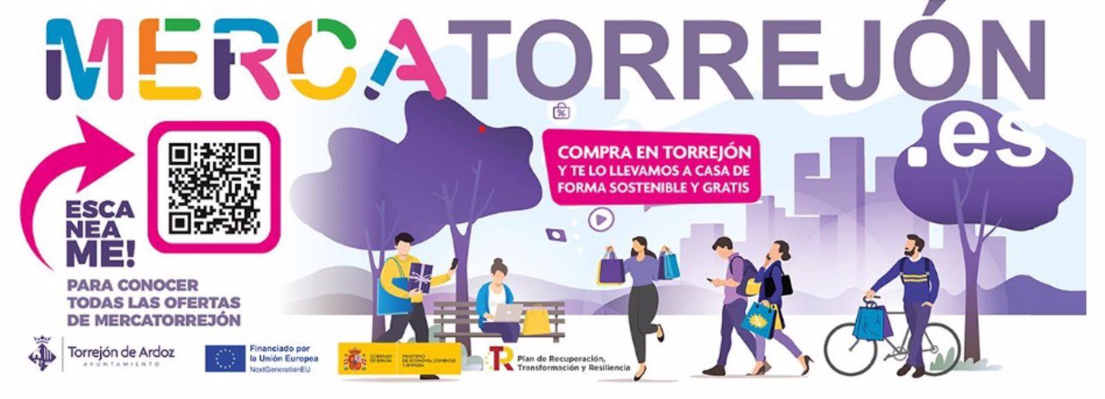 Torrejón lanza Mercatorrejón una plataforma digital para impulsar el comercio local