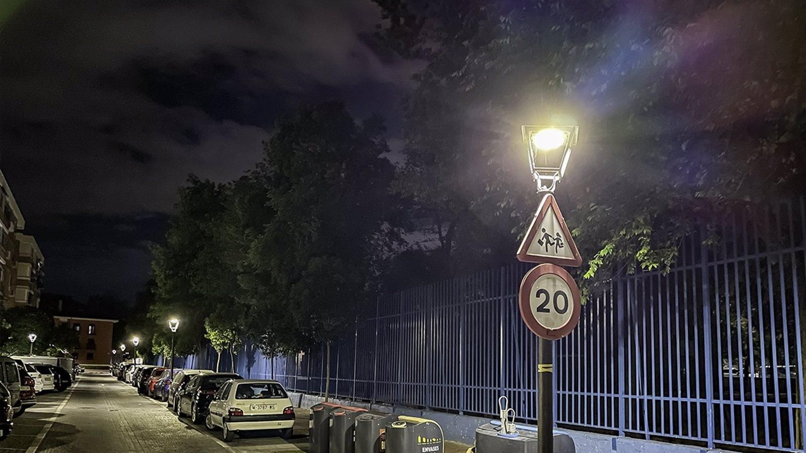 Torrejón mejora la iluminación de cinco calles para aumentar la seguridad urbana