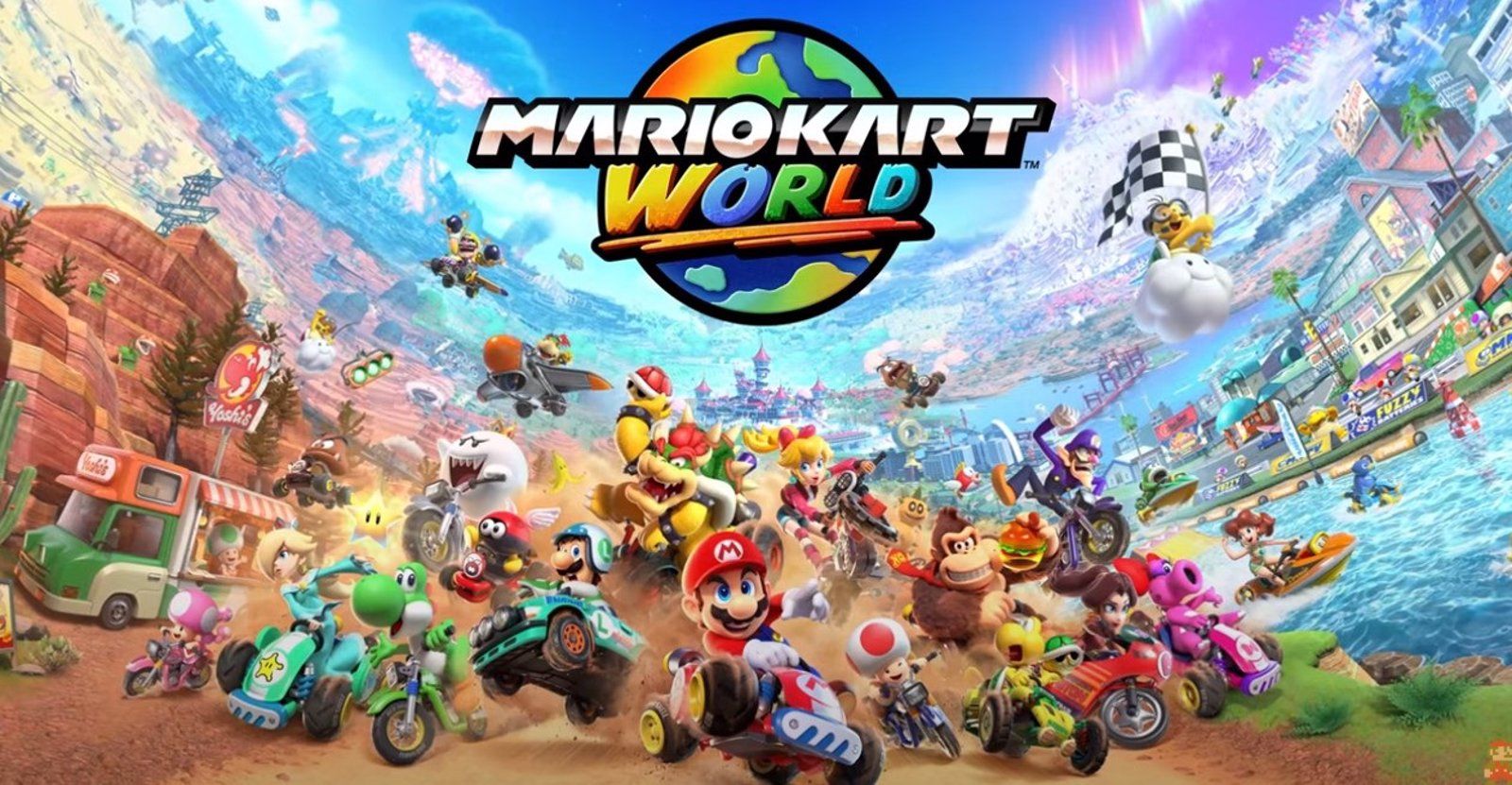 El nuevo Mario Kart World llegará el 5 de junio