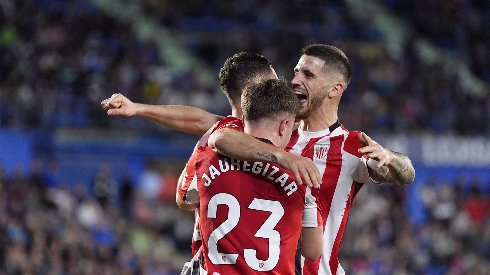El Athletic derrota al Getafe y asegura su pase en la Champions League