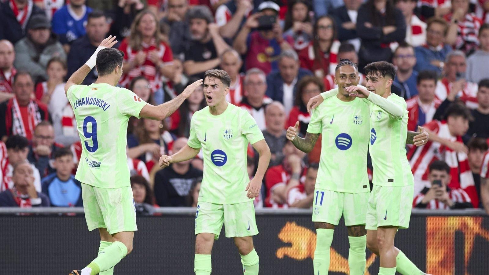 FC Barcelona vence 3-0 al Athletic Club en el último partido de La Liga