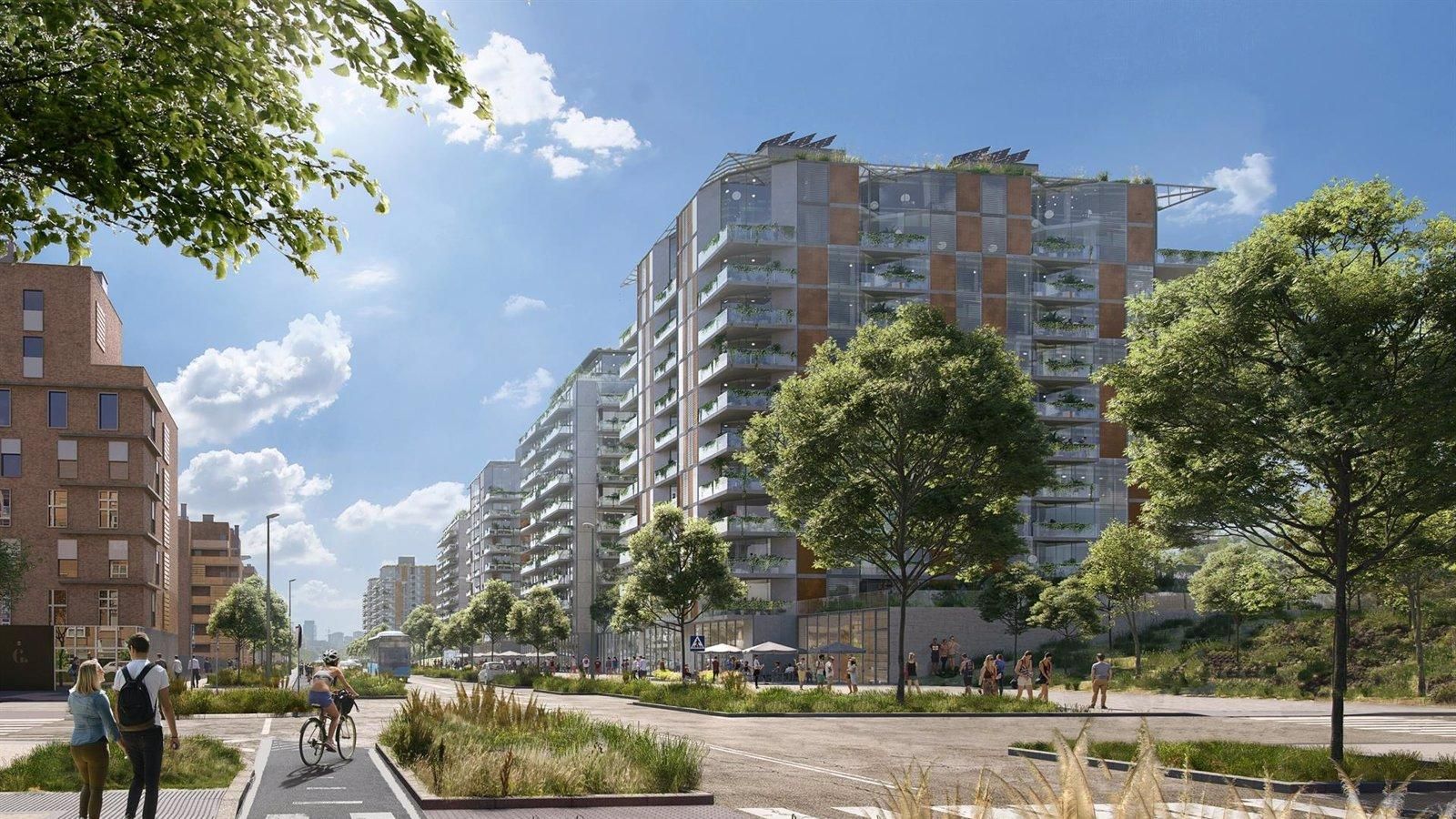Las Tablas Oeste avanza como primer barrio de Madrid Nuevo Norte con 741 viviendas proyectadas