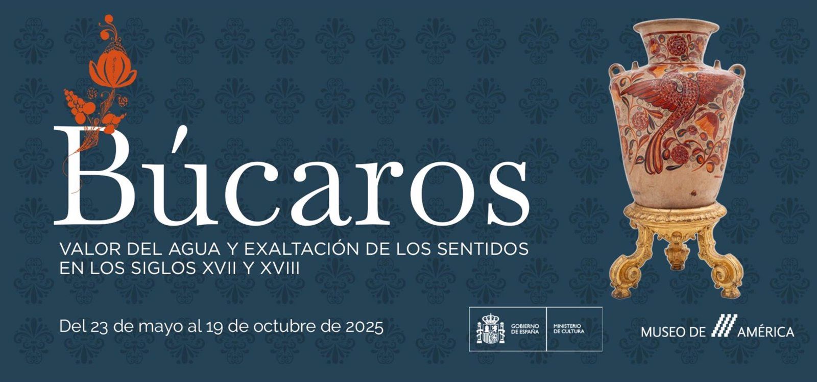 Los visitantes podrán explorar la historia sensorial del agua en la exposición ‘Búcaros’ del Museo de América hasta el 19 de octubre