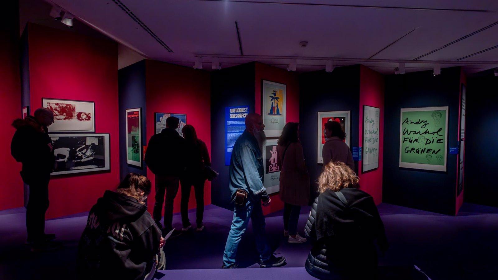 Más de 90.000 personas disfrutaron de la muestra 'Andy Warhol. Posters' entre febrero y mayo