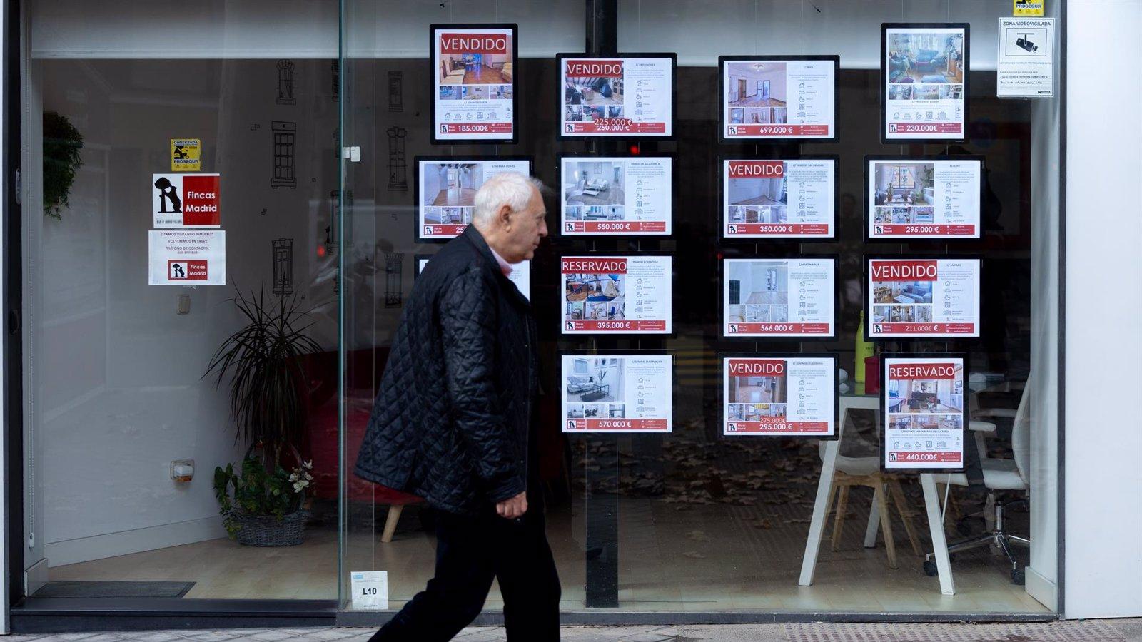 Las hipotecas sobre vivienda crecen un 15,6% en Madrid en marzo