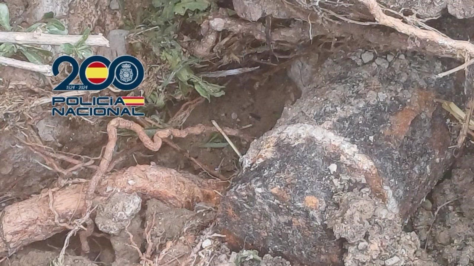 La Guardia Civil desactiva un proyectil de artillería en Getafe