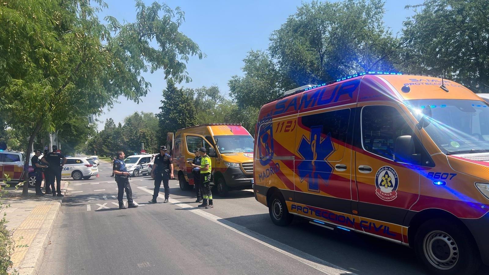 En estado grave un peatón atropellado en la A-4 a la altura de Villaverde