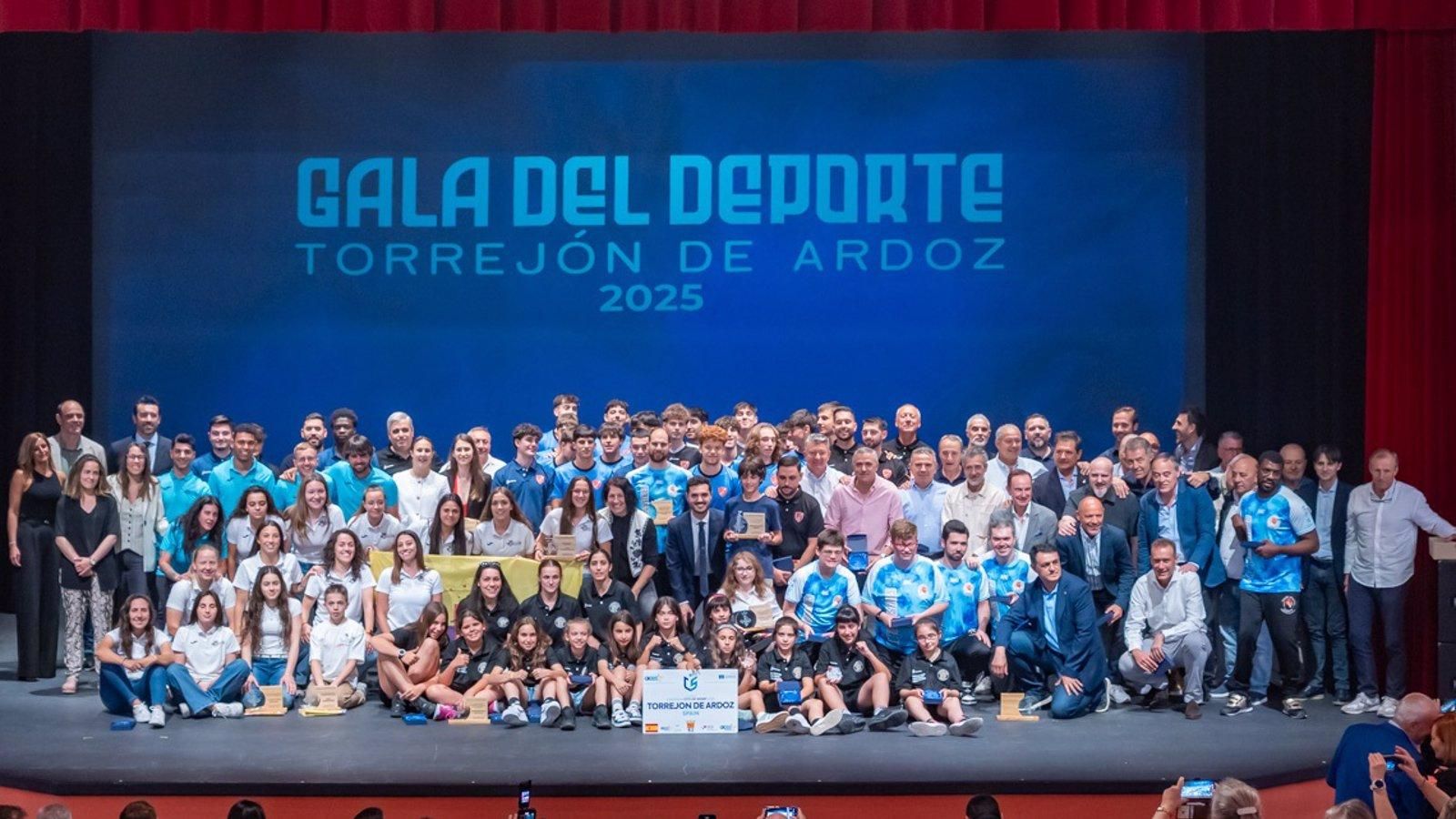 Torrejón reconoce a los mejores deportistas en la Gala del Deporte 2025