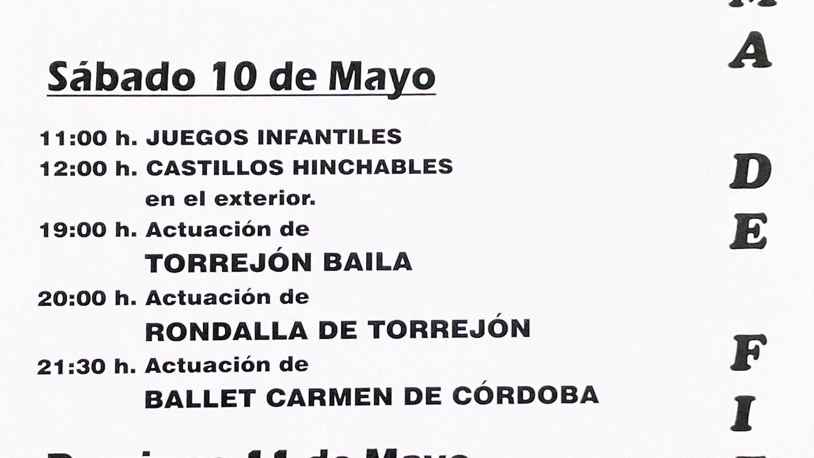 Torrejón de Ardoz inaugura las Fiestas de Primavera con música, bailes y juegos desde este viernes