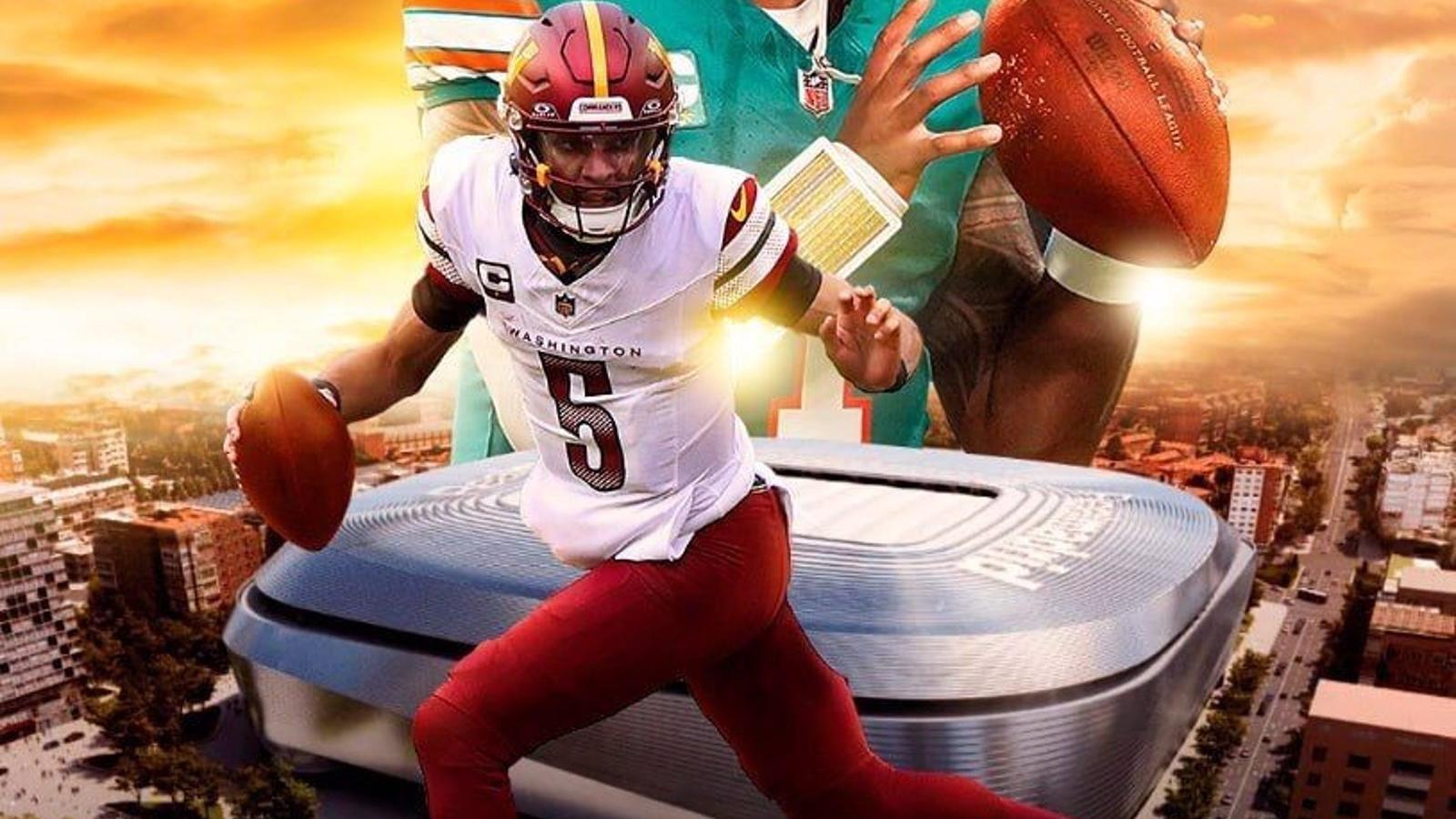 El Santiago Bernabéu acogerá el debut de la NFL en España con el duelo entre Dolphins y Commanders el 16 de noviembre