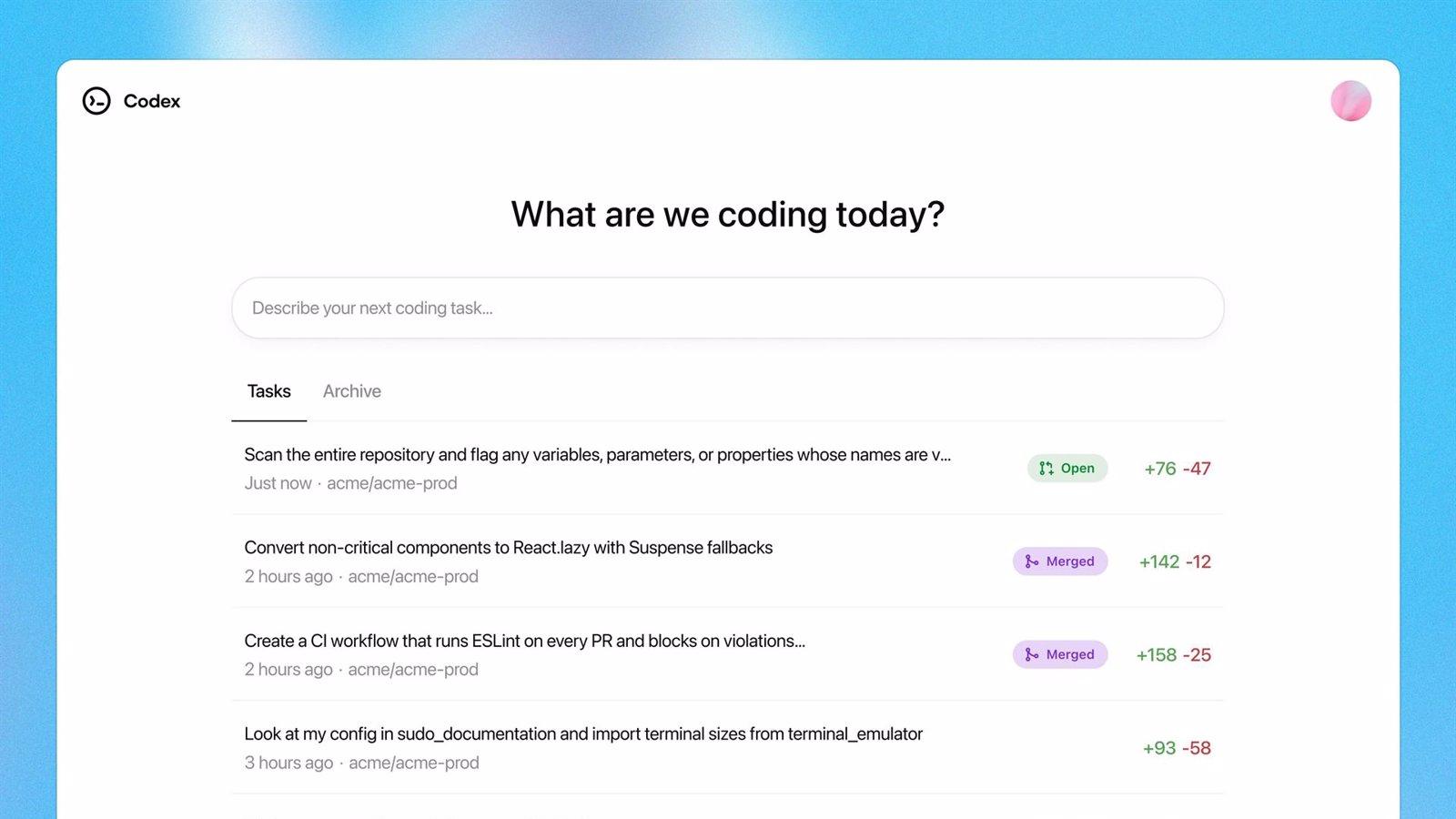 OpenAI integra Codex en ChatGPT