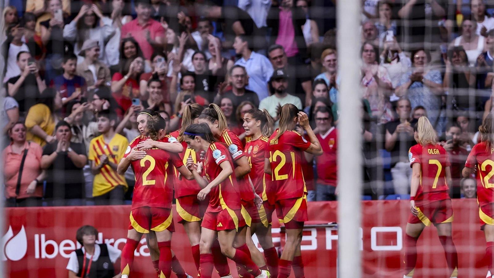Jugadoras del Barcelona lideran a España en la Eurocopa femenina de fútbol