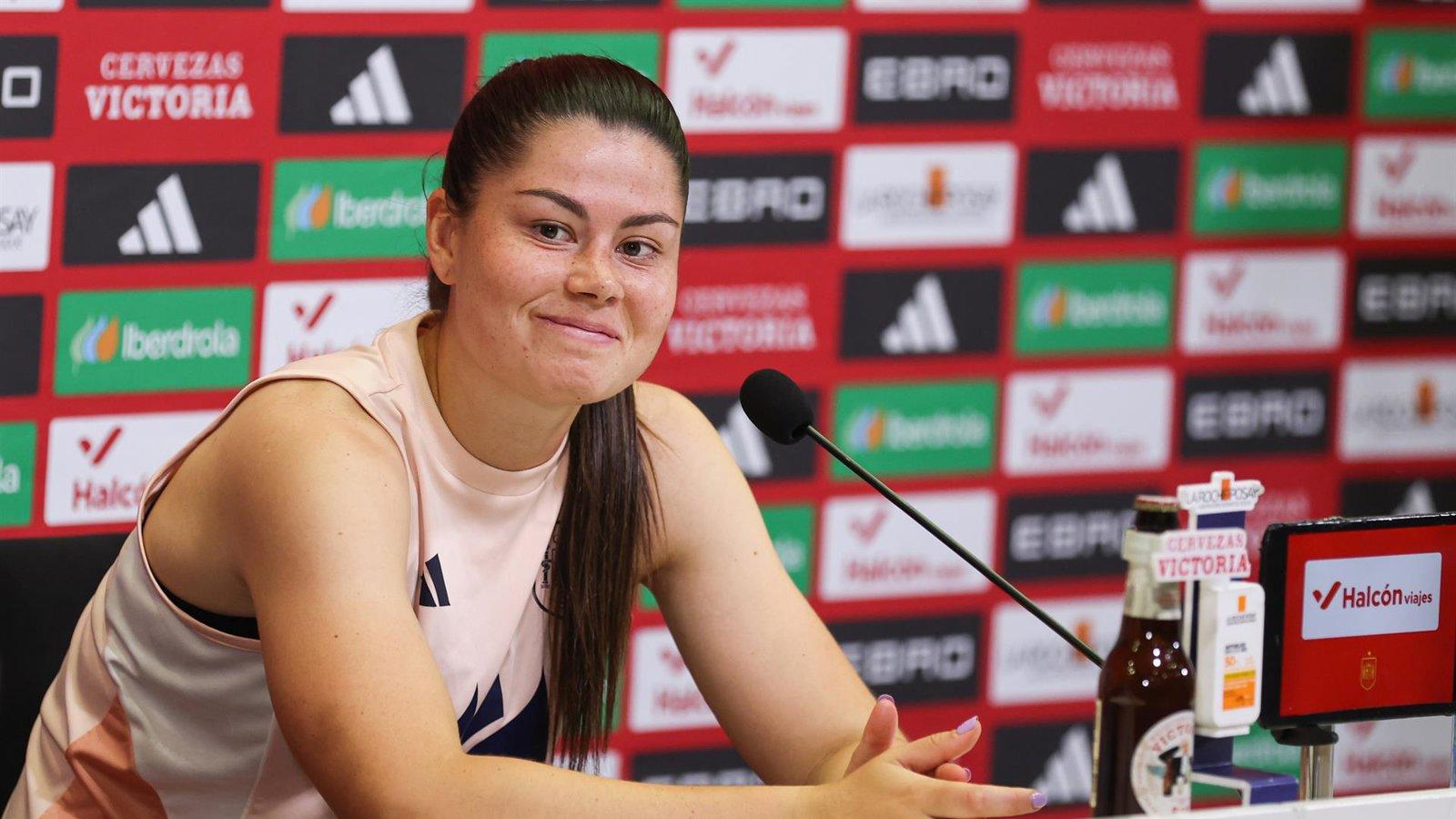 María Méndez destaca la presencia de referentes en la selección española femenina