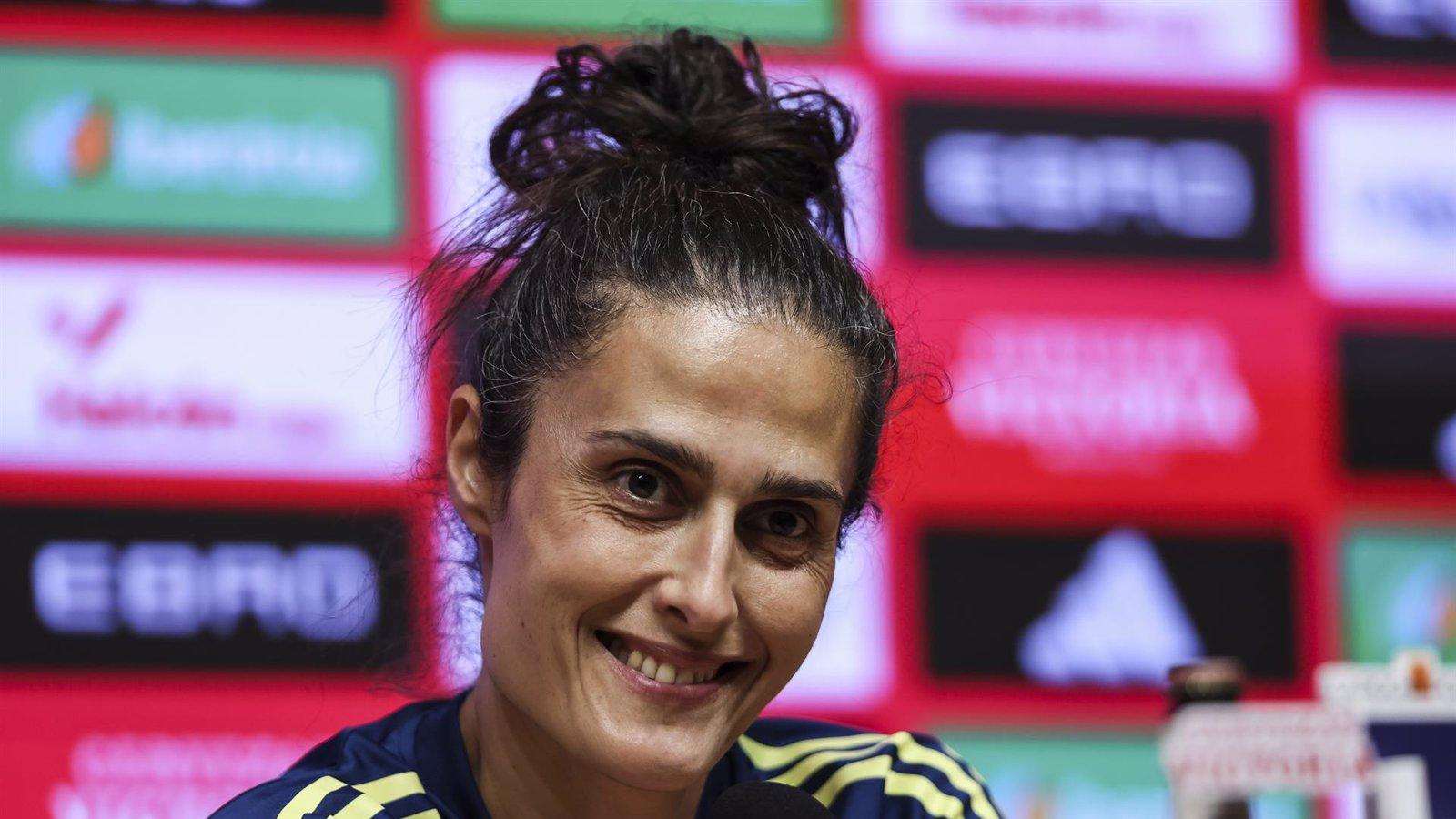 Montse Tomé destaca la evolución positiva de la selección nacional de fútbol femenino