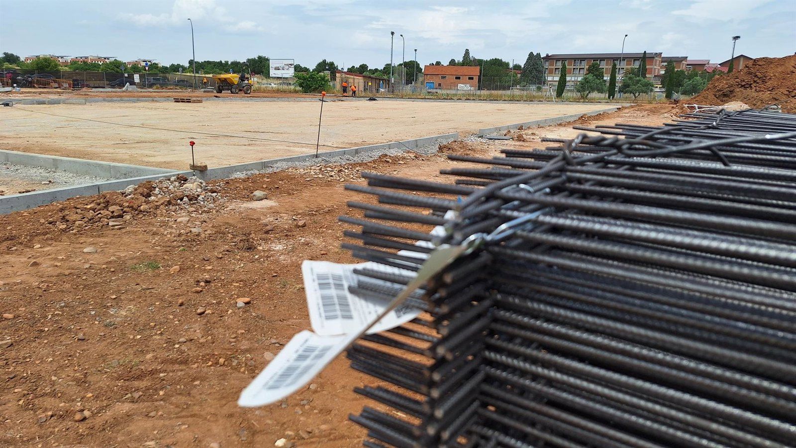 Avanzan las obras del nuevo espacio de equipamientos en El Olivar de Alcalá