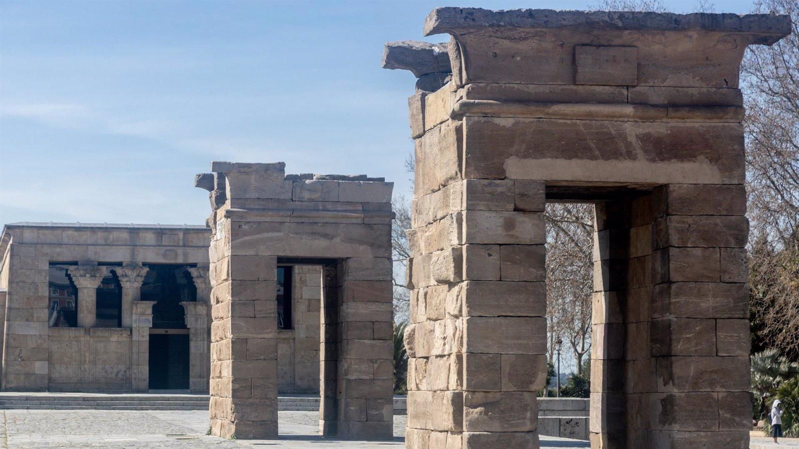 Madrid inicia estudio para rehabilitar el estanque del Templo de Debod tras años de filtraciones