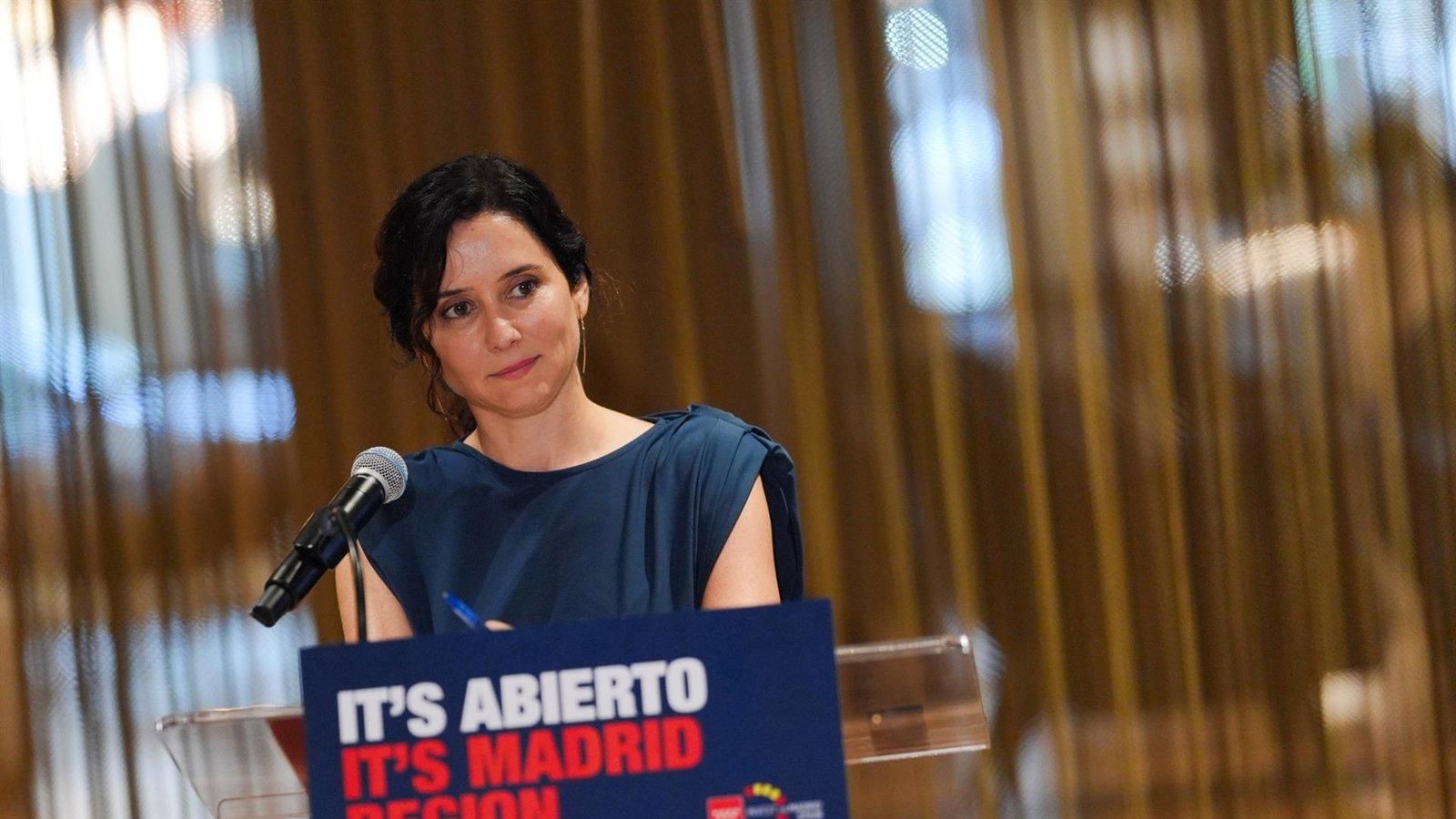 Ayuso: “La ONU ya sabe que Sánchez está acorralado por los escándalos”
