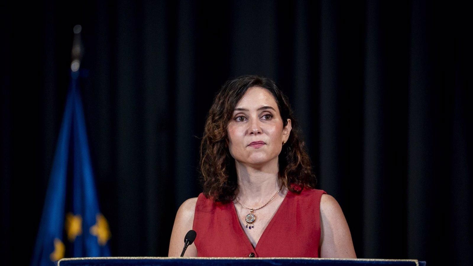 Ayuso descarta una moción de censura y acusa a Sánchez de actuar como un tirano populista