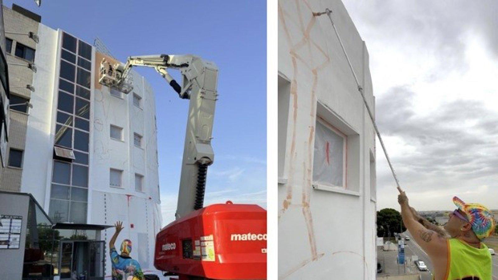 Villaverde se reinventa a través del arte urbano con ‘Villaverde Reloaded’ y ‘Villaverde Walls’