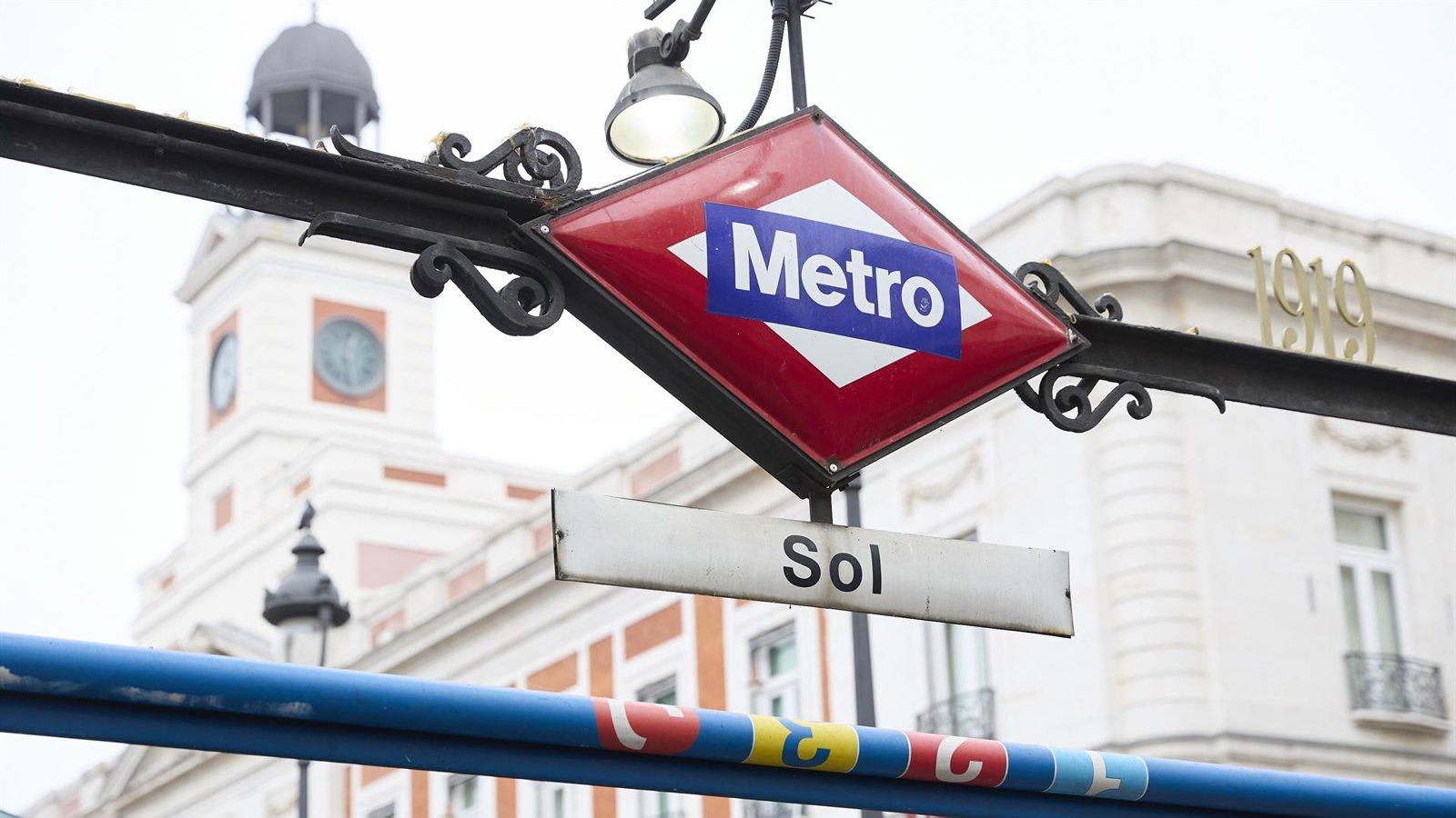 La estación de Sol en Madrid cierra durante tres días