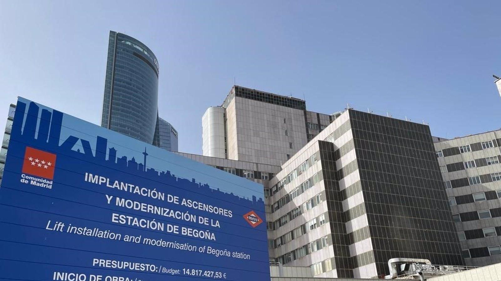 La estación de Metro de Begoña ya es 100% accesible tras una reforma de 18 millones de euros