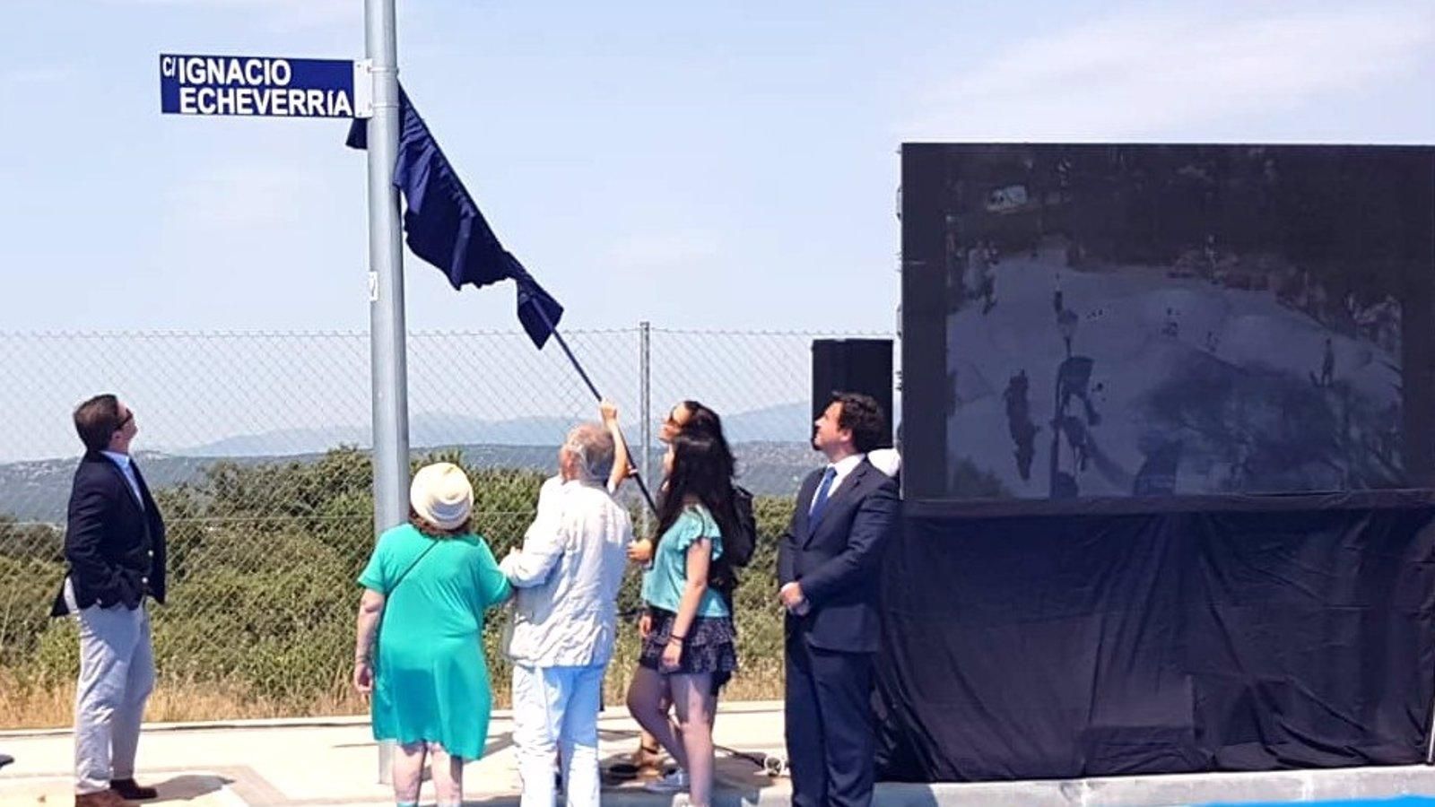 Las Rozas dedica una calle a Ignacio Echeverría, el 'héroe del monopatín'