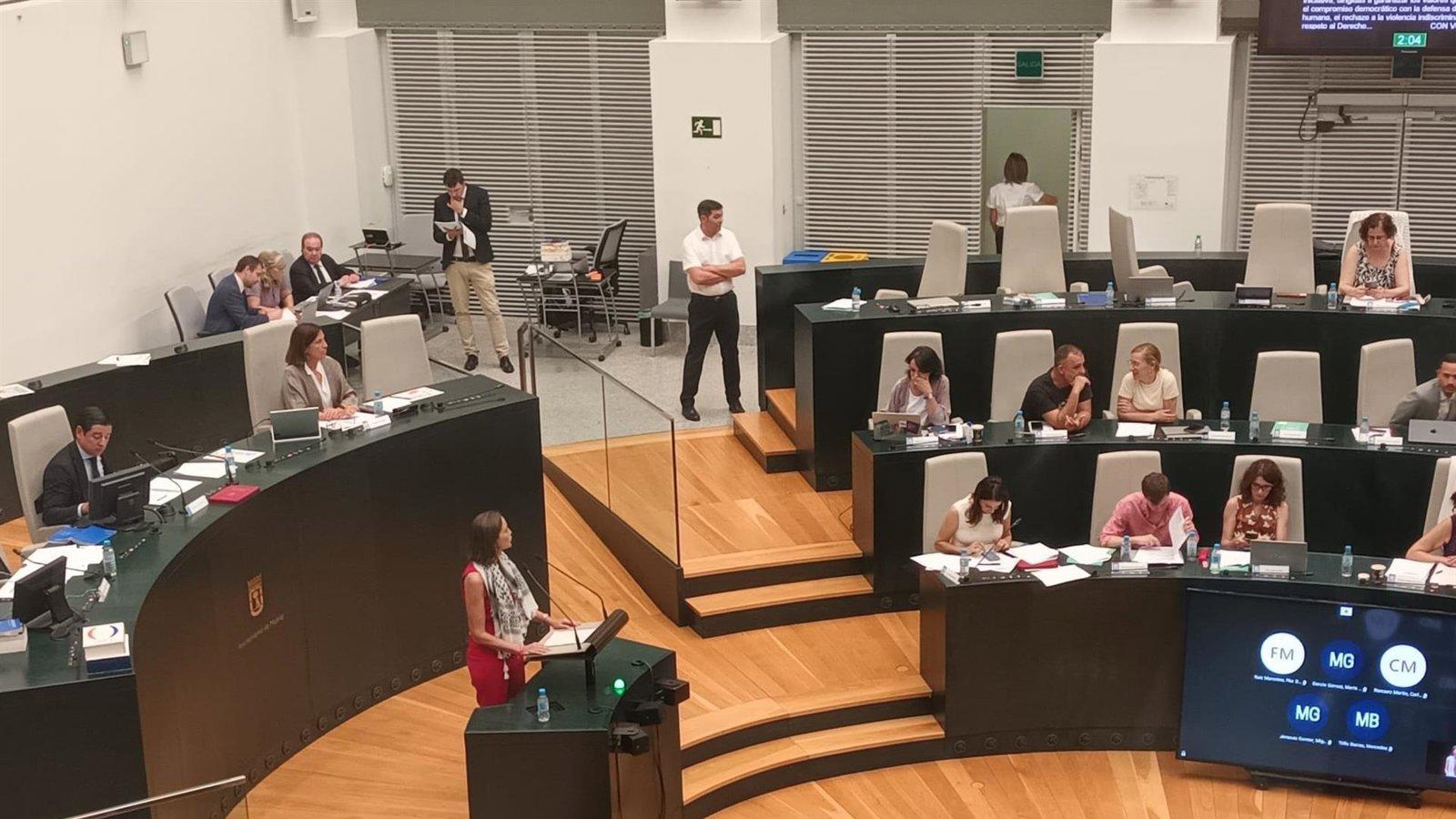 PP y Vox tumban en Cibeles la propuesta del PSOE de financiar a la UNRWA