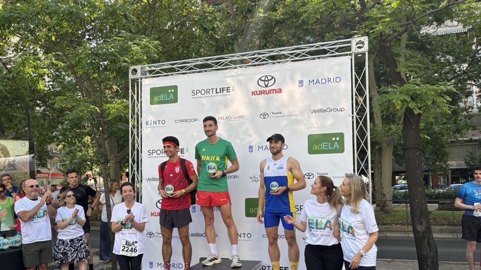 Más de 3.000 corredores se vuelcan con la lucha contra la ELA en Tetuán