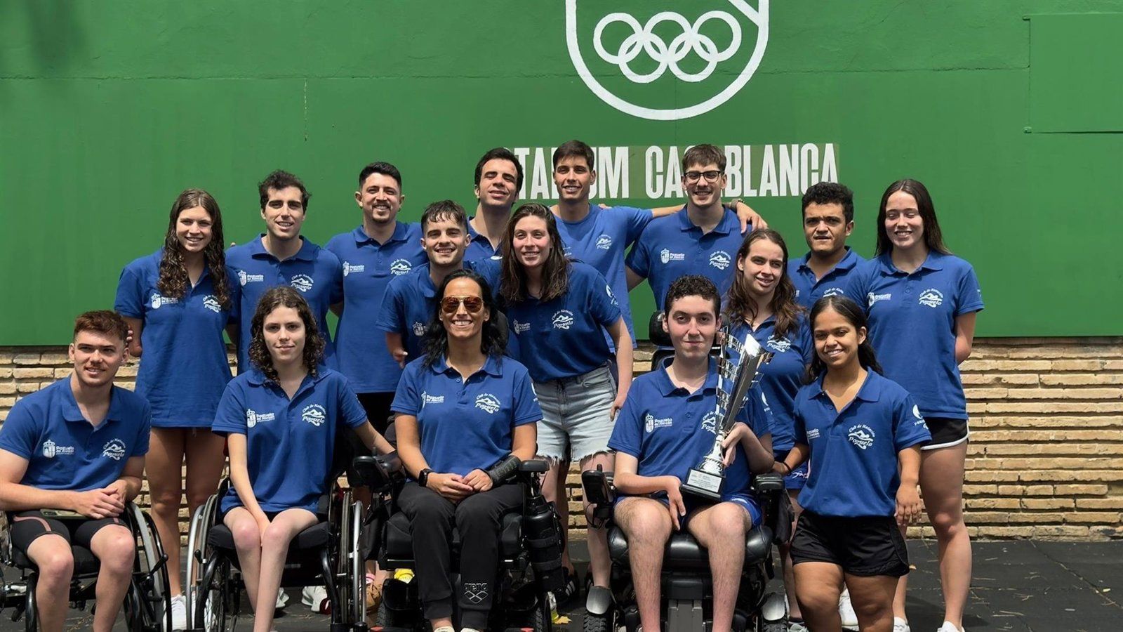 El Club Natación Pozuelo conquista de nuevo el campeonato de España de natación adaptada