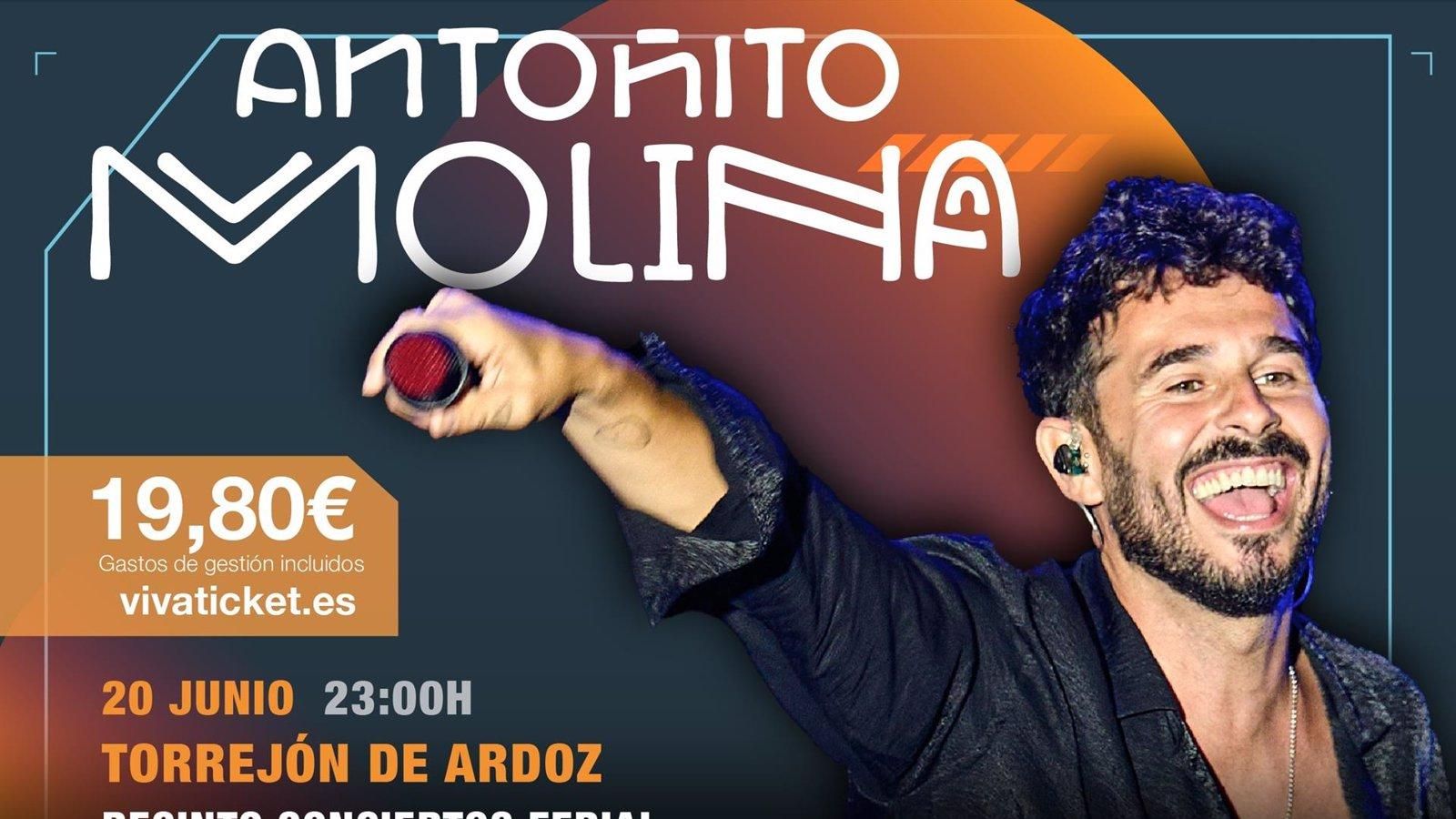 Antoñito Molina se suma al cartel del Torrejón Summer Fest 2024
